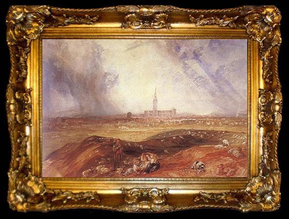 framed  Joseph Mallord William Turner Castle, ta009-2