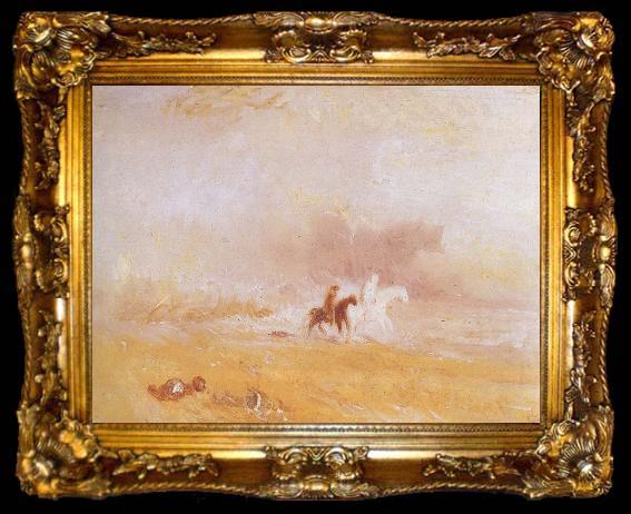 framed  Joseph Mallord William Turner Rider, ta009-2