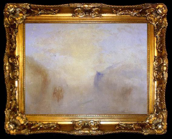 framed  Joseph Mallord William Turner Sunrise, ta009-2