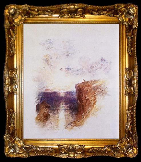 framed  Joseph Mallord William Turner Tunalu, ta009-2