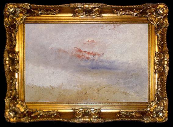 framed  Joseph Mallord William Turner Flammulated sky, ta009-2