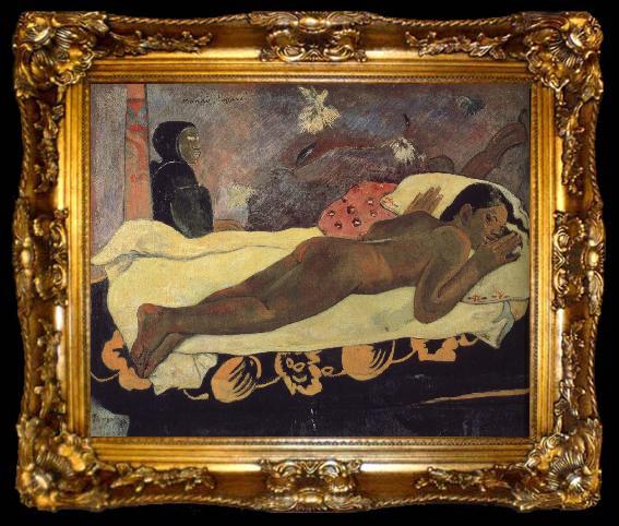 framed  Paul Gauguin Watch the wizard, ta009-2