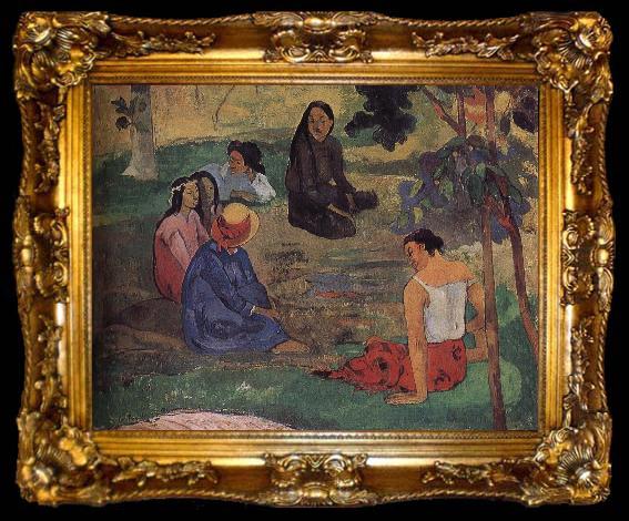 framed  Paul Gauguin Chat, ta009-2