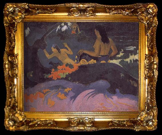 framed  Paul Gauguin Riviera, ta009-2