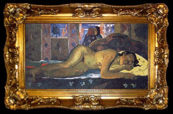 framed  Paul Gauguin Forever is no longer, ta009-2