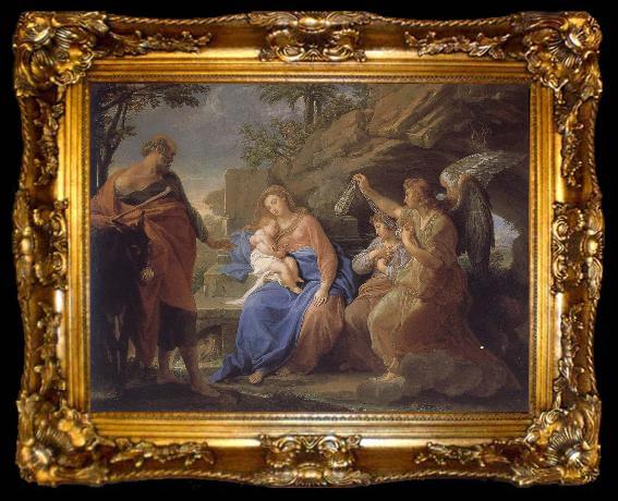 framed  Pompeo Batoni Egypt on his way to the rest, ta009-2