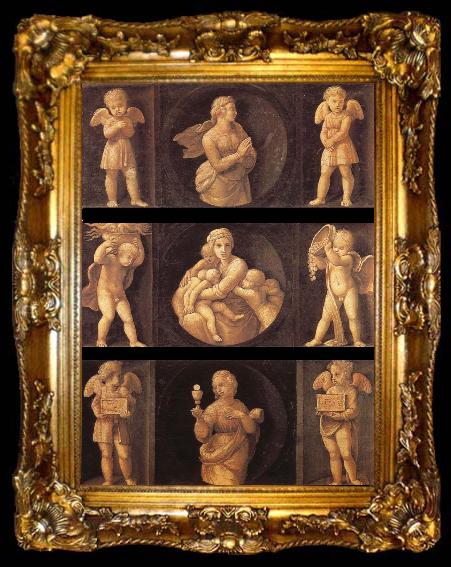 framed  RAFFAELLO Sanzio Theology, ta009-2