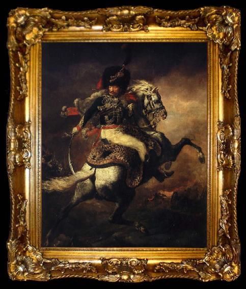framed  Theodore Gericault kavalleriofficeran, ta009-2