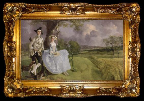 framed  Thomas Gainsborough mr.and mrs.andrews, ta009-2
