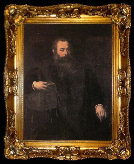 framed  jonathan miller titians portratt av den, ta009-2