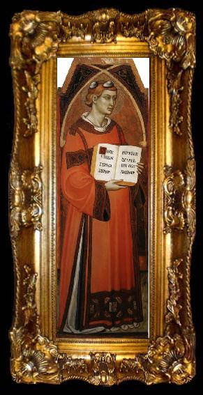 framed  unknow artist St. Stephen, ta009-2