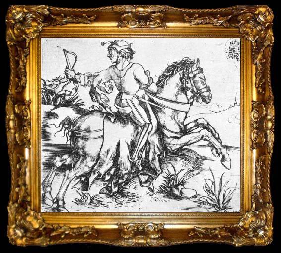 framed  Albrecht Durer The Great Courier, ta009-2