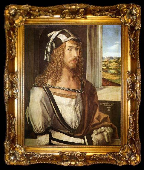 framed  Albrecht Durer Self-Portrait at 26, ta009-2