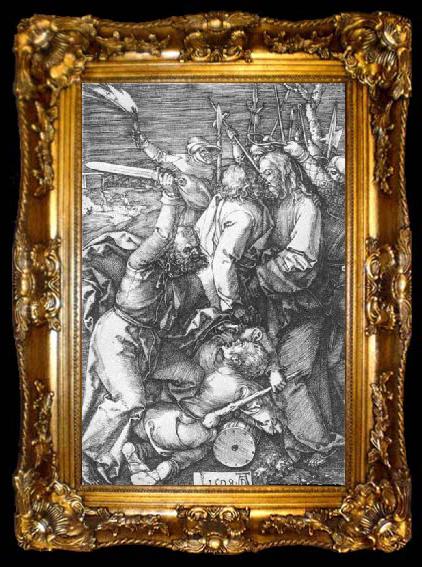 framed  Albrecht Durer Betrayal of Christ, ta009-2