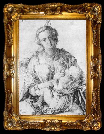 framed  Albrecht Durer The Virgin Nursing the Child, ta009-2