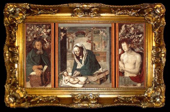 framed  Albrecht Durer The Dresden Altarpiece, ta009-2