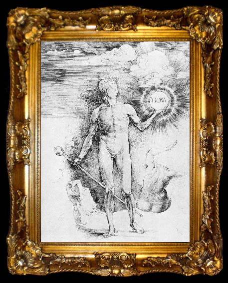 framed  Albrecht Durer Apollo with the Solar Disc, ta009-2