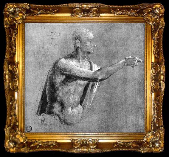 framed  Albrecht Durer Male Nude, ta009-2