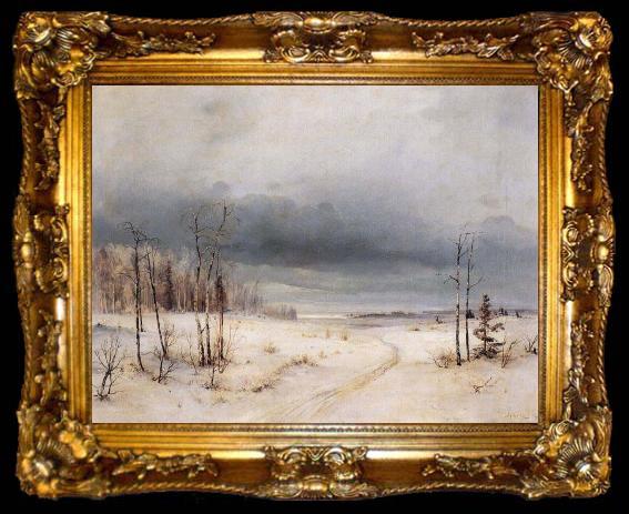 framed  Alexei Savrasov Winter, ta009-2