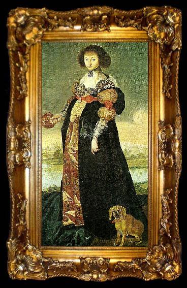 framed  Anonymous princess magdalena sybilla, ta009-2