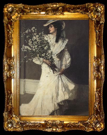 framed  Anthony Van Dyck sir john lavery, ta009-2