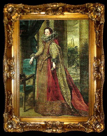 framed  Anthony Van Dyck duchess doria,, ta009-2