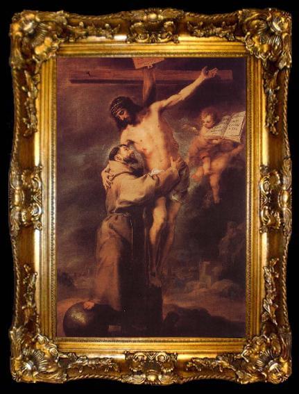 framed  Bartolome Esteban Murillo Jesus on the Cross, ta009-2