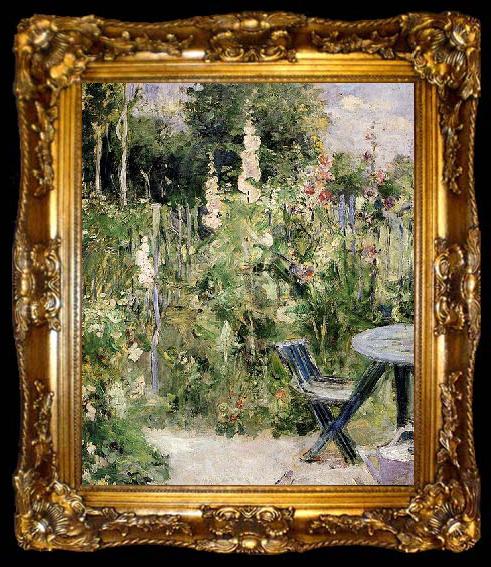 framed  Berthe Morisot Rose Tremiere, Musee Marmottan Monet,, ta009-2