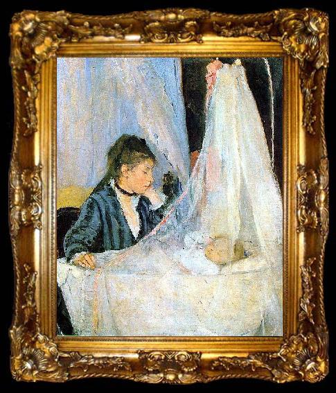 framed  Berthe Morisot Berthe Morisot, The Cradle, ta009-2