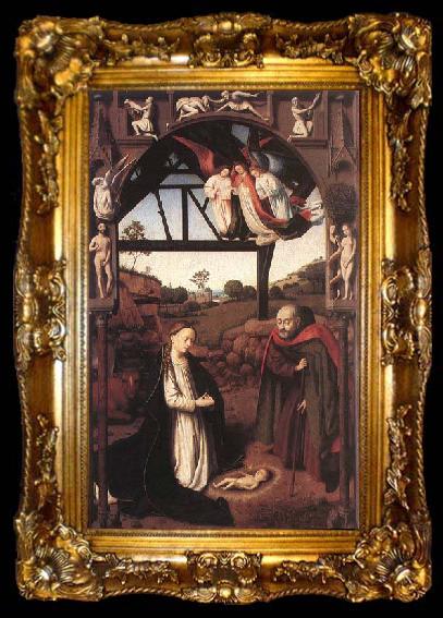 framed  CHRISTUS, Petrus Nativity, ta009-2
