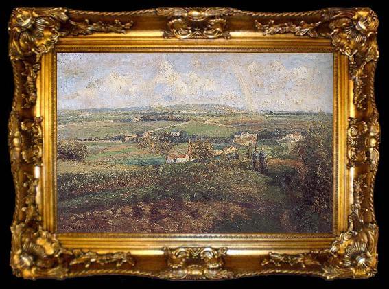 framed  Camille Pissarro Rainbow, ta009-2