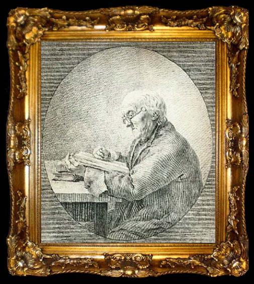 framed  Caspar David Friedrich Adolf Gottlieb Friedrich, ta009-2