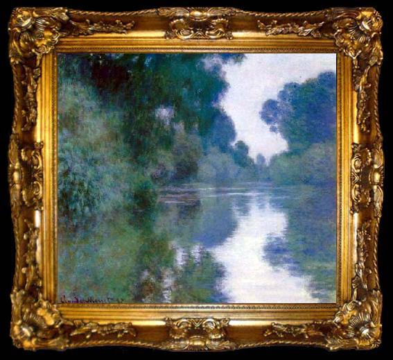 framed  Claude Monet Branch of the Seine near Giverny,, ta009-2