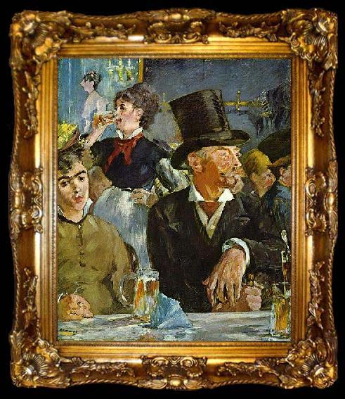 framed  Edouard Manet The Cafe Concert, ta009-2