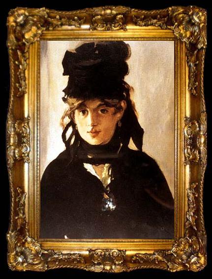 framed  Edouard Manet Berthe Morisot, ta009-2
