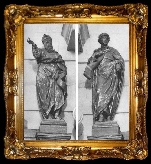 framed  El Greco Two Saints, ta009-2