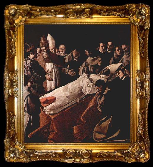 framed  Francisco de Zurbaran The Death of St. Bonaventure, ta009-2