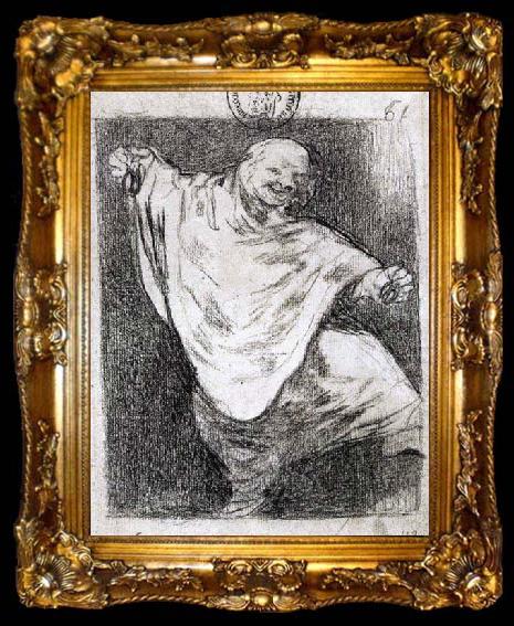 framed  Francisco de goya y Lucientes Phantom Dancing with Castanets, ta009-2