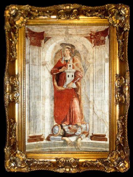 framed  GHIRLANDAIO, Domenico St Barbara, ta009-2