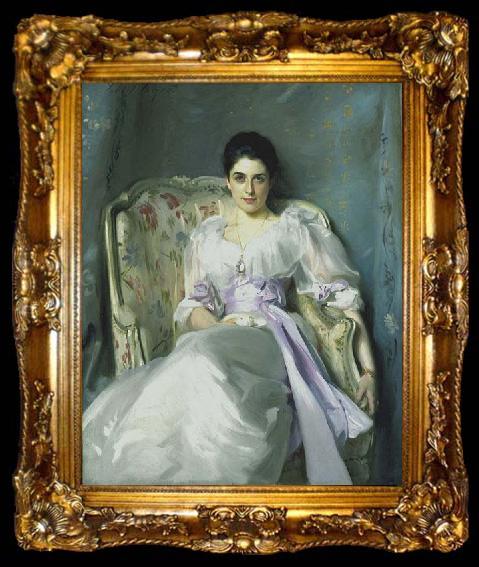 framed  John Singer Sargent Lady Agnew of Lochnaw by John Singer Sargent,, ta009-2