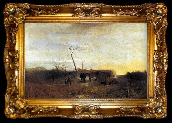 framed  Joseph Mallord William Turner Frosty Morning, ta009-2