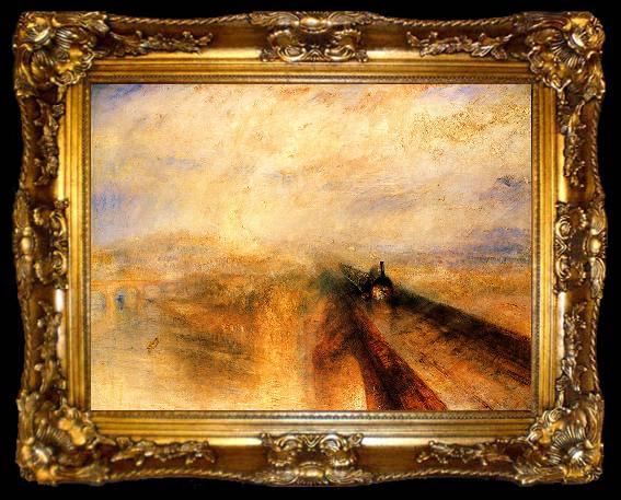 framed  Joseph Mallord William Turner Rain,, ta009-2