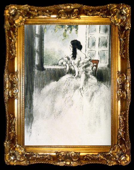 framed  Louis Lcart Camille, ta009-2