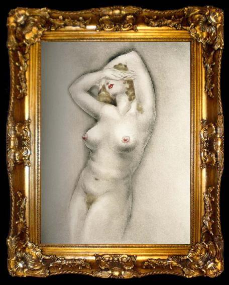 framed  Louis Lcart Breast story 2, ta009-2