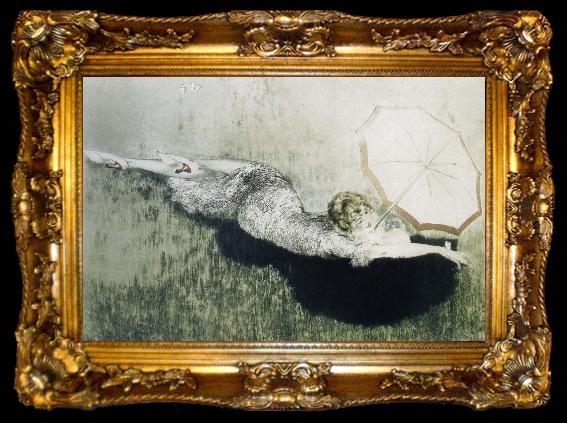 framed  Louis Lcart Grass, ta009-2