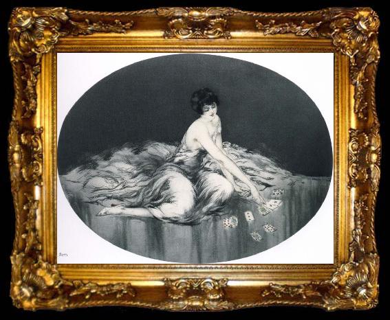 framed  Louis Lcart Augury, ta009-2