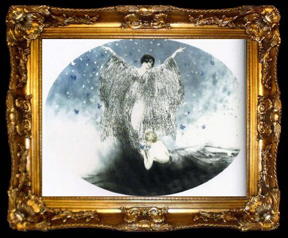 framed  Louis Lcart Small Butterfly, ta009-2
