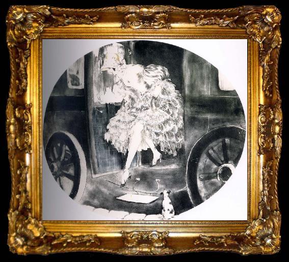 framed  Louis Lcart 1830, ta009-2