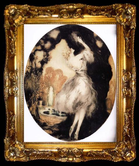 framed  Louis Lcart Peach, ta009-2