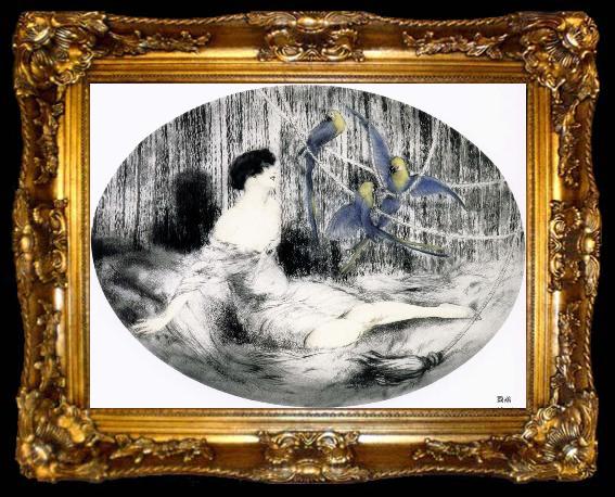 framed  Louis Lcart Parrot, ta009-2
